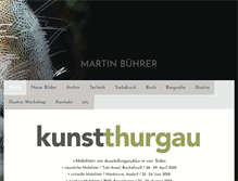 Tablet Screenshot of martin-buehrer.ch